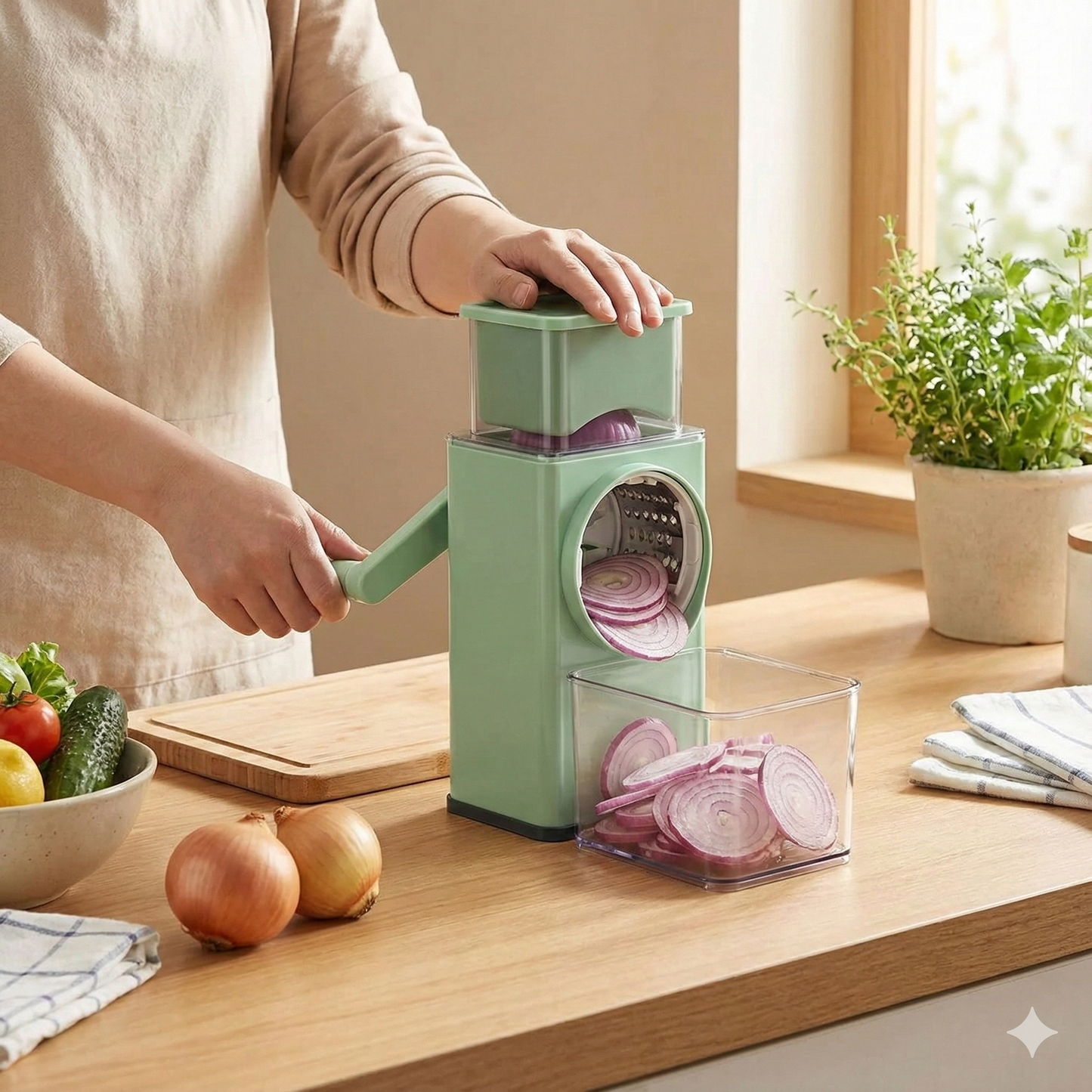 Kitchen Pro™ - El Picador que Transforma tu Cocina en Segundos